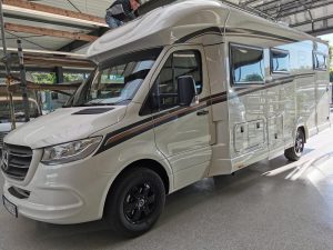 Camper met ceramic coating